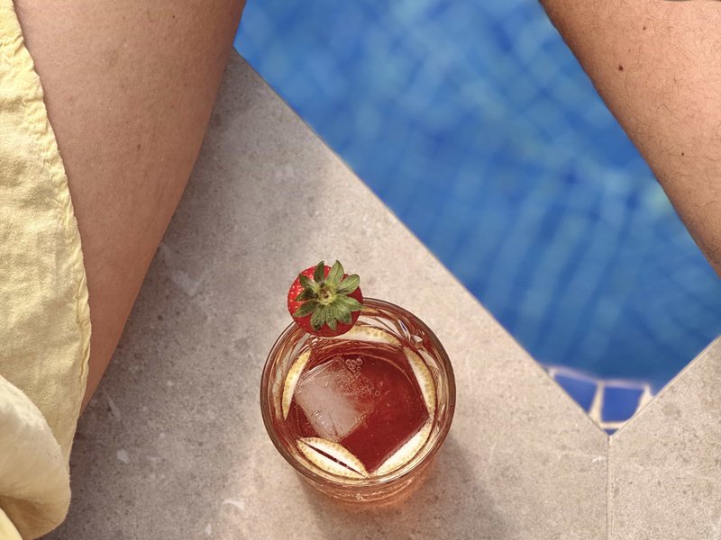 Evening Pool